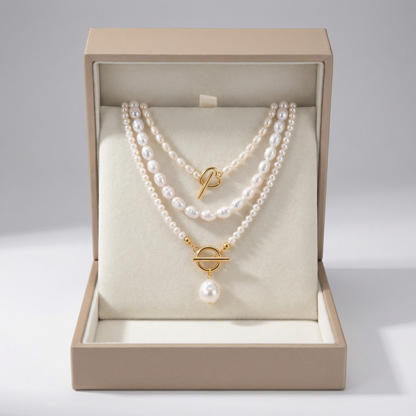 Collar Elegante de Perlas