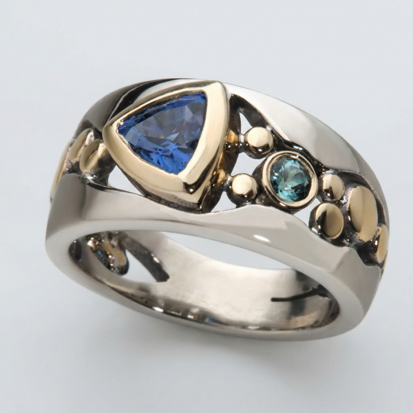 Anillo Vintage Azul